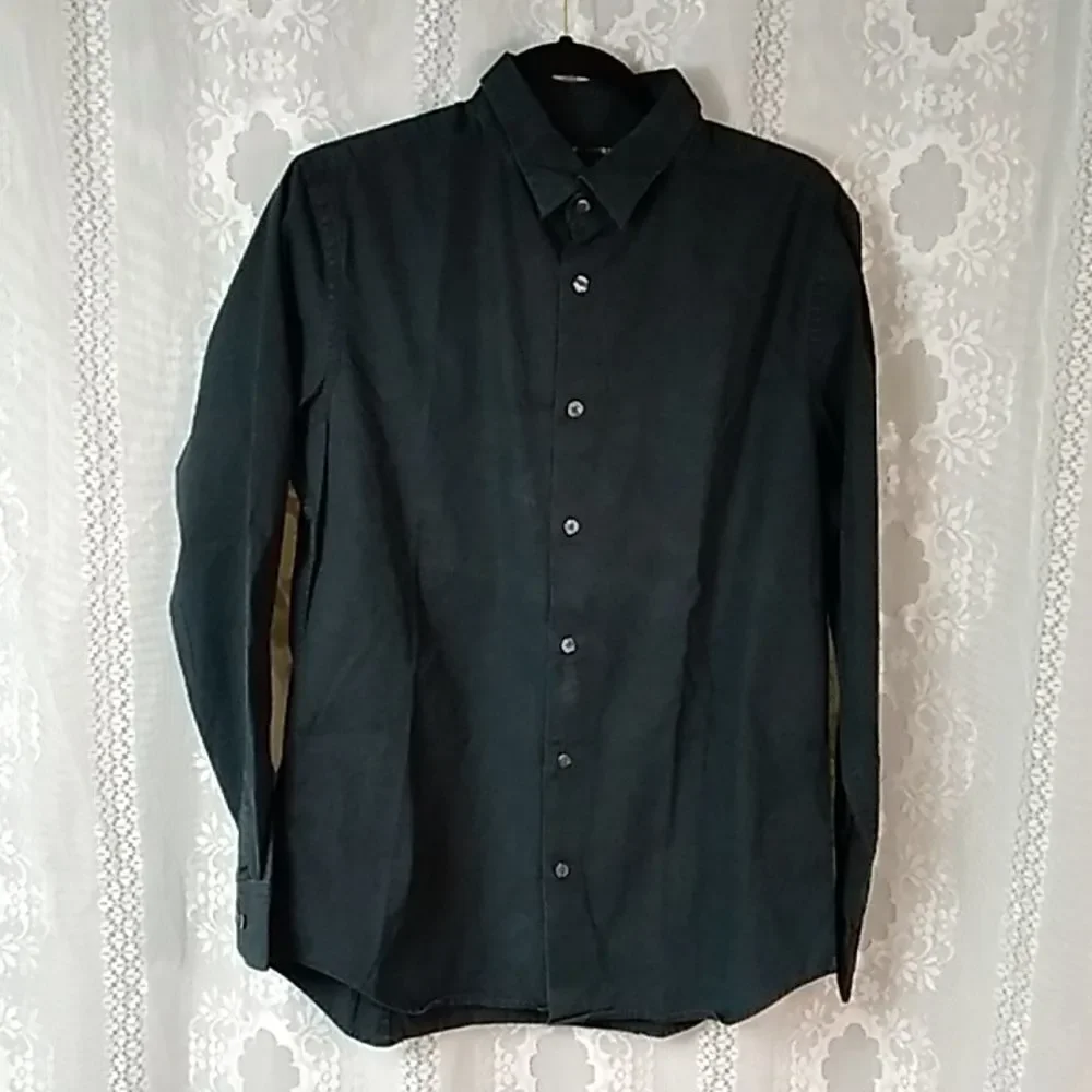 BANANA REPUBLIC STRECH TAILORED SLIM FIT MEN'S SHIRT SIZE M